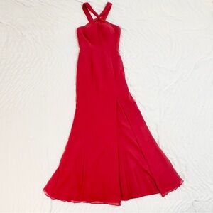 Azazie Rue Scarlet Red Formal Gown | A0